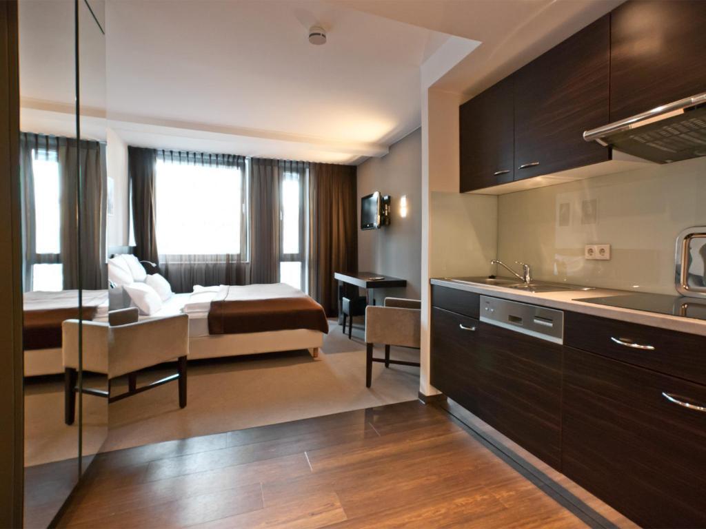 Boardinghouse Bielefeld Aparthotel Ruang foto